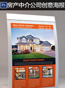 夏季促销海报大全 房产公司宣传广告设计高清素材免费下载